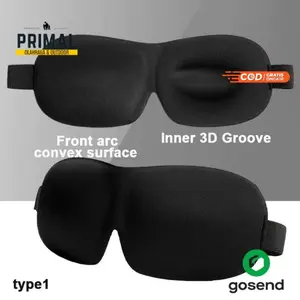 Masker mata antilembap protable uniseks Masker Tidur 3D Tidur Empuk Ringan Blok Keluar untuk Penutup Mata Slaapmasker Wajah Bantuan Tidur Penutup Mata Mask Kacamata Tidur  MERALL Soft 3D Sleeping Eye Cover Sleeping penutup mata hitam untuk tidur