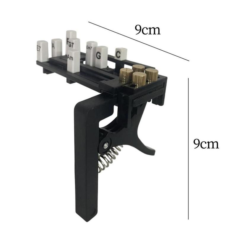 Product Introduction of Portable Finger Trainer Hand Finger Strength Tension Grip Exerciser Chord Training Finger Practicing Training Tools foor Beginners 0