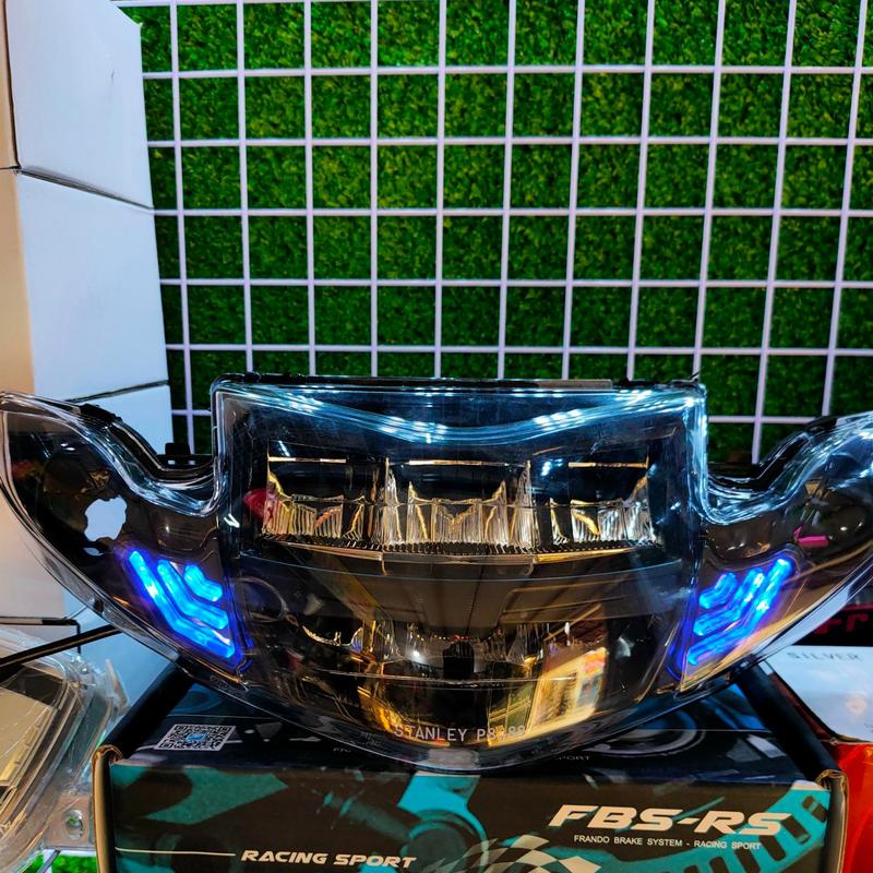 Đèn  led 2 tầng sirius LED PRO (gắn ốp sihello-tặng bóng demi _giắc demi ) dùng cho xe sirius 50-110