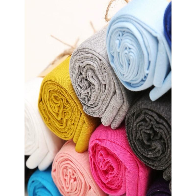 Quần legging trơn dài 25kg-41kg chất vải cotton xuất dư co giãn 4 chiều thấm hút mồ hôi 4