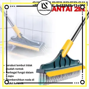 ￼sikat lantai toilet 2IN1 sikat toilet ganggang panjang sikat serbaguna sikat lantai