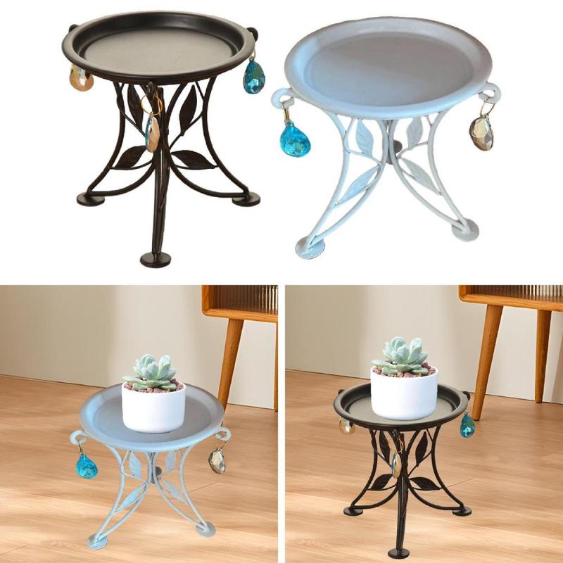 Metal Plant Stand Potted Holder Decoration Display Decor Container Shelf Flowerpot Rack for Home Garden Yard Balcony Porch 3
