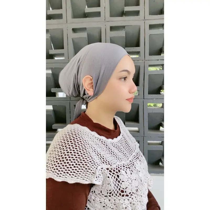 Ciput Bonge Anti Budeg Bahan Kaos Rayon Wanita Kerudung