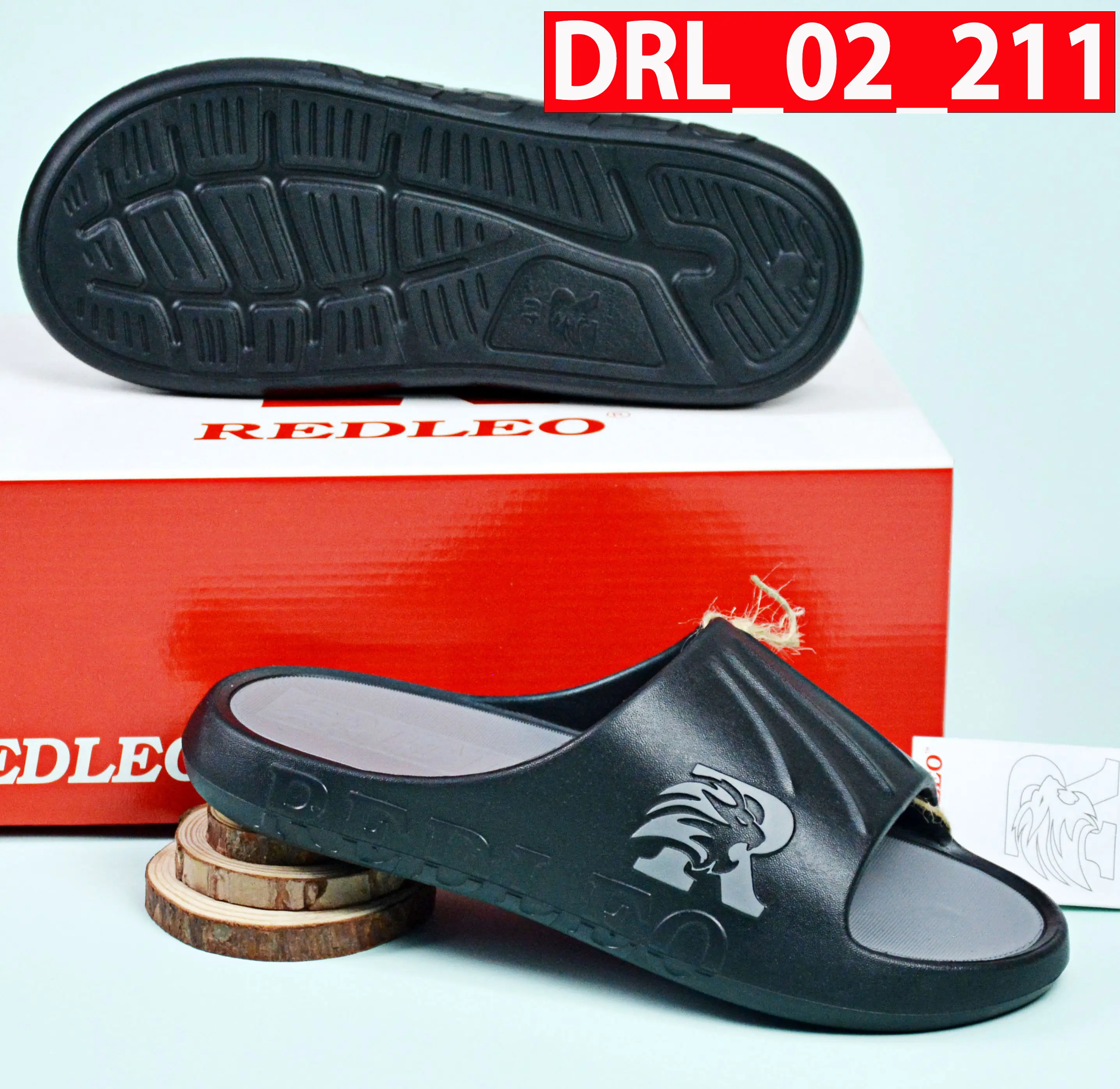 Dép Đúc Redleo - Mã: DRL-02-2 Đế Bằng Dép Nam Nữ