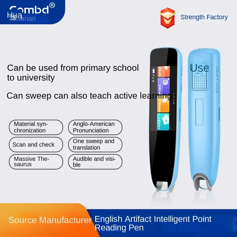 Intelligent Talking Pen Scanning Translation Pen Dictionary Pen Scanning Pen Offline General Practice High School English Synchronous Factory Wholesale