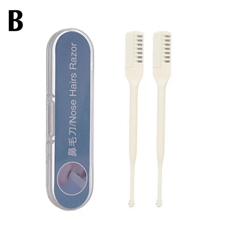 1/2/3PCS Pemangkas Bulu Hidung Baru Berkualitas Tinggi Nyaman Dapat Berputar 360 Derajat Pencukur Bulu Hidung Ukuran Kompak Alat Genggam