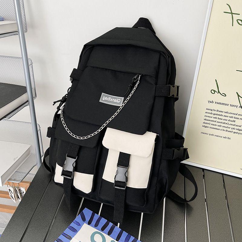 Ba Lô Đi Học Cho Nam, Thời Trang, Giá Rẻ, Thích Hợp Cho Thể Thao Và Du Lịch, Phong Cách Ulzzang, Cặp Sách Bag Backpack