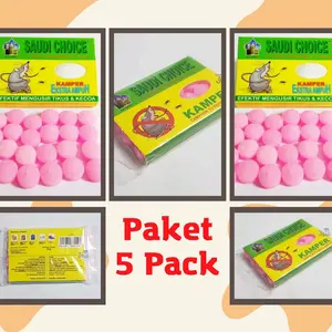 Paket 5 Pack Saudi Choice Kamper Anti Tikus dan Kecoa