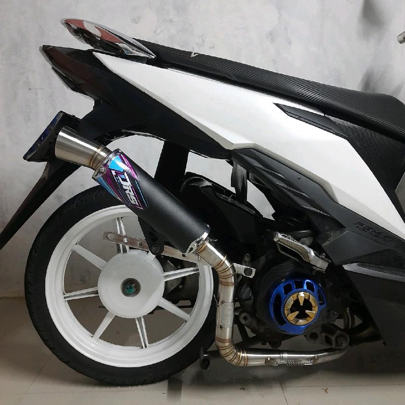 Knalpot samlong DRS vario aerox beat nmax pcx mio dll original DRS RACING MUFFLER (Grade B) 7