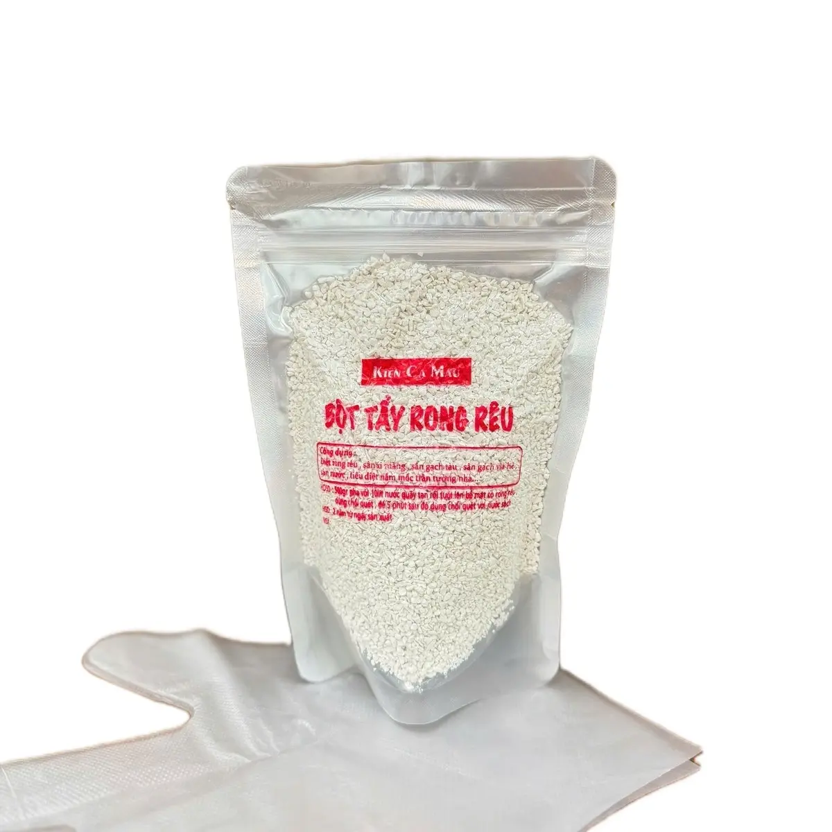 bột tẩy rong rêu 500gr [ tặng bao tay ] Làm Sạch bot  dietrong