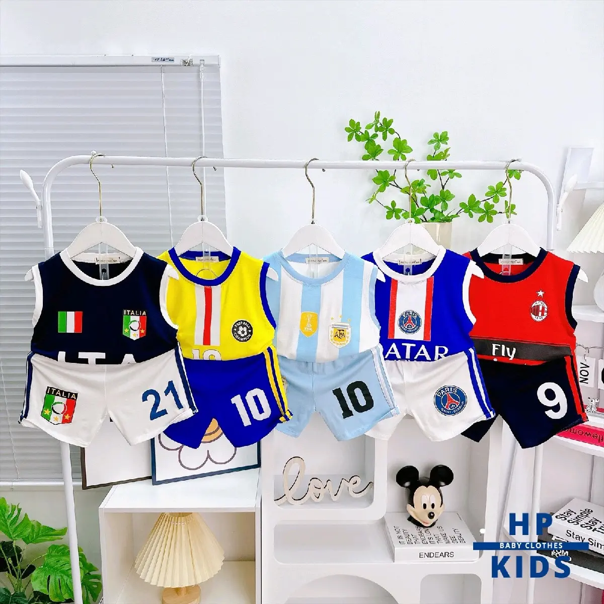 (10-28kg)Bộ thun lạnh Minky Mom loại 1 sát nách thể thao năng động form to cho bé trai Sandal
