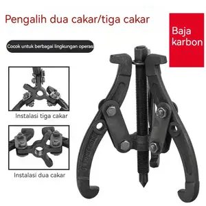 Set Pencabut Gear 3" 4" 6" - Alat Pencabut Bearing & Laher Motor, Penuas Bearing, Pencabut Roda Gigi, Perlengkapan Mekanik Kecil untuk Perbaikan Mesin