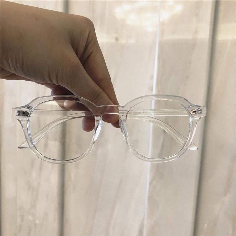 Product Introduction of Round Plain Glasses Unisex Retro Myopia Glasses Frame Fashion All-Match Simple Glasses Frame 68