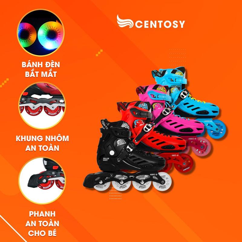 Product Introduction of Giầy Patin Trẻ Em Cao Cấp  T-rex - Có Form Giầy Chắc Chắn, Phanh An Toàn 86