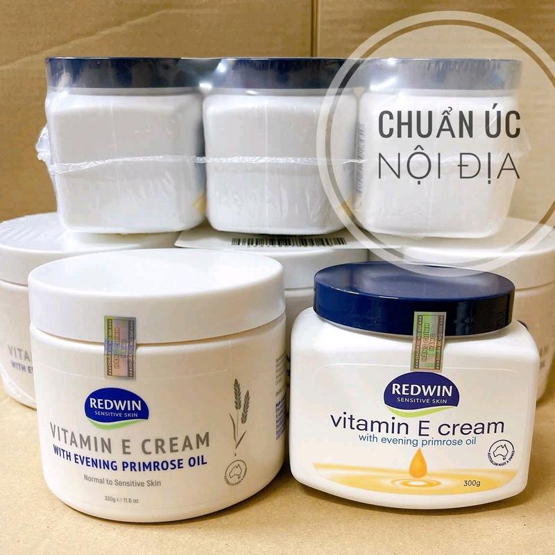 Kem dưỡng ẩm, dưỡng nẻ Redwin Vitamin E Cream 330g Úc chính hãng