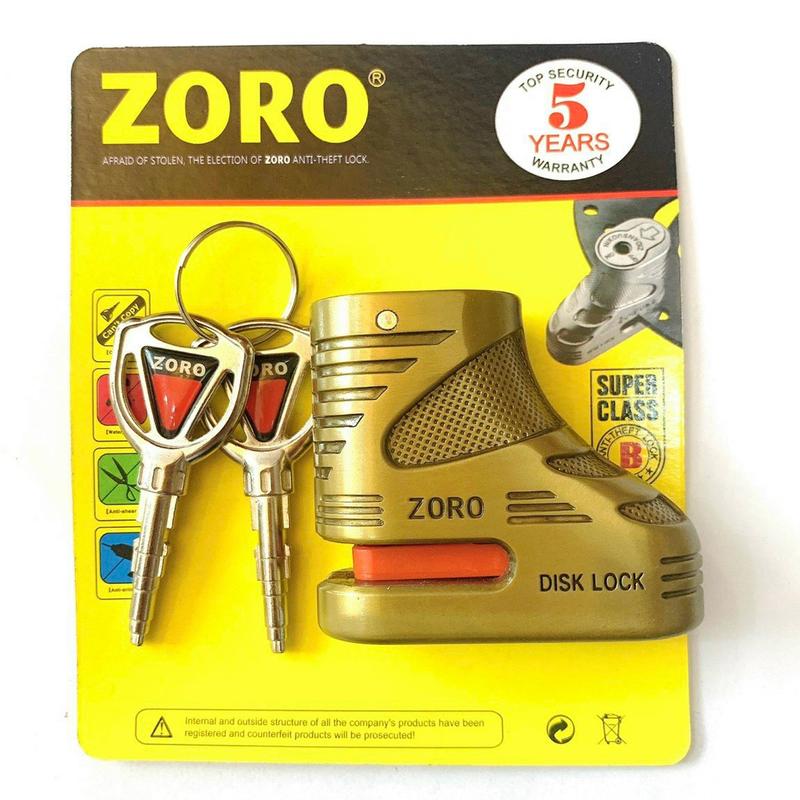 khóa đĩa xe máy ZORO Khóa Đĩa Xe Máy Chống Trộm,Ổ Khoá Gắn Đĩa Xe,ổ khóa chống trộm xe Chính Hãng Phụ Kiện Phụ Tùng