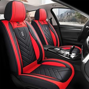 Universal Car Seat Cover, Faux Leather Car Seat Cushion for Single Seat, Car Seat Decoration for Men & Women, Car Interior Accessories