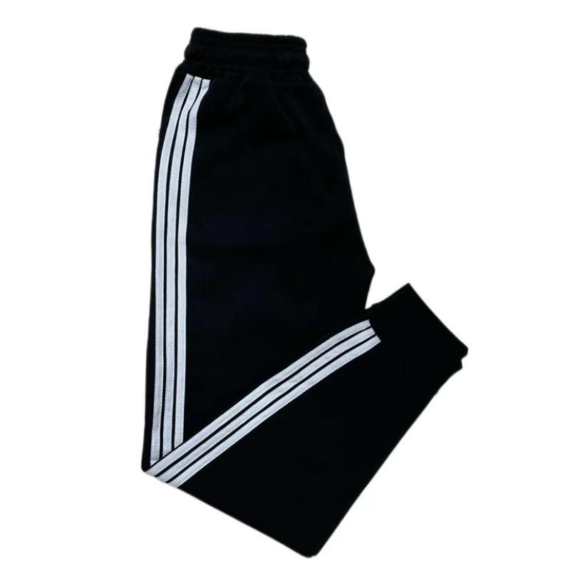 Quần Jogger Nam Nữ Thể Thao Đen Trơn, Đen phối sọc,  (Có Size đại đến 70kg), Quần uniex