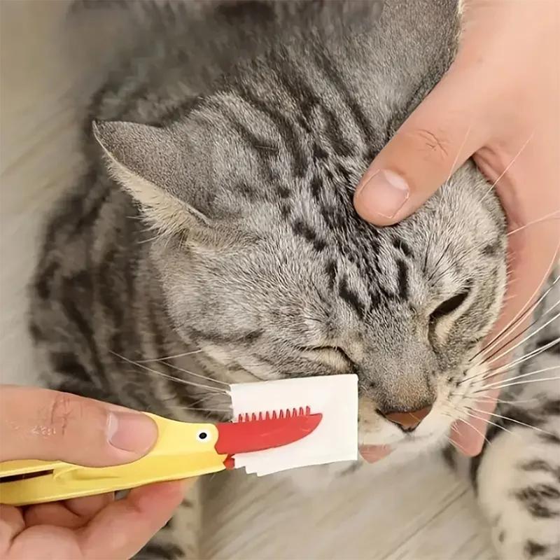 Product Introduction of Soft Durable Silicone Pet Eye Cleaning Brush Tear Stains Brush Cat Dog Universal Daily Cleaning Brush Pet Accessories #476472 35