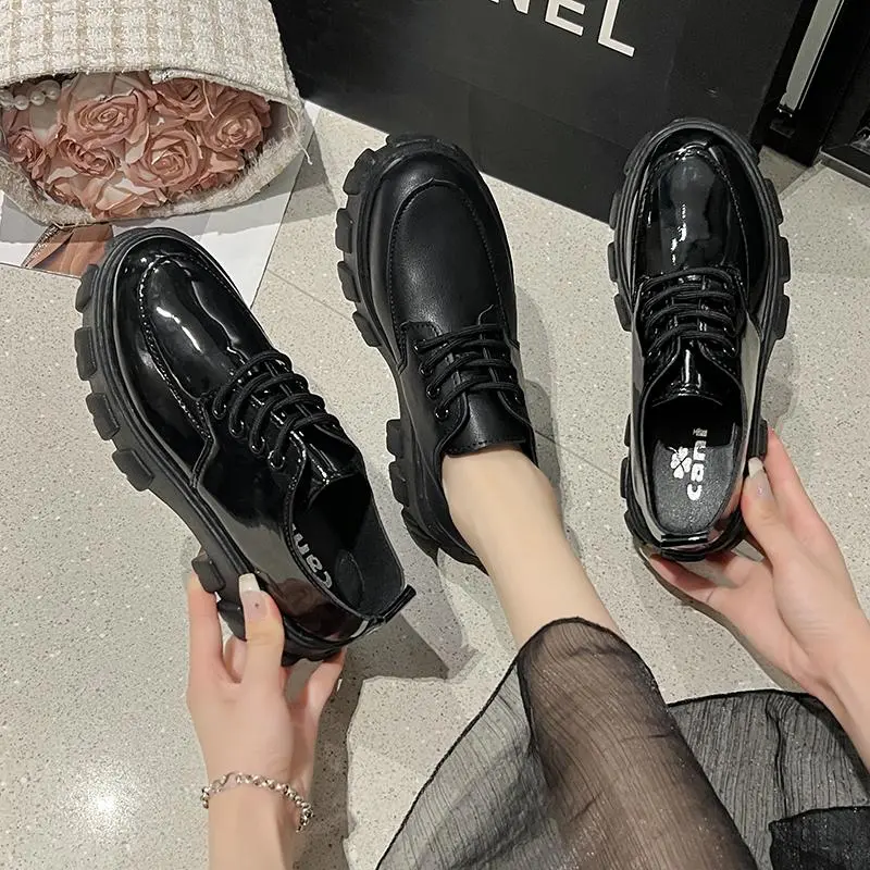 CANI Rachel Sepatu Docmart Skena Wanita Kasual Fashion Shoes  Premium Quality 9057 4