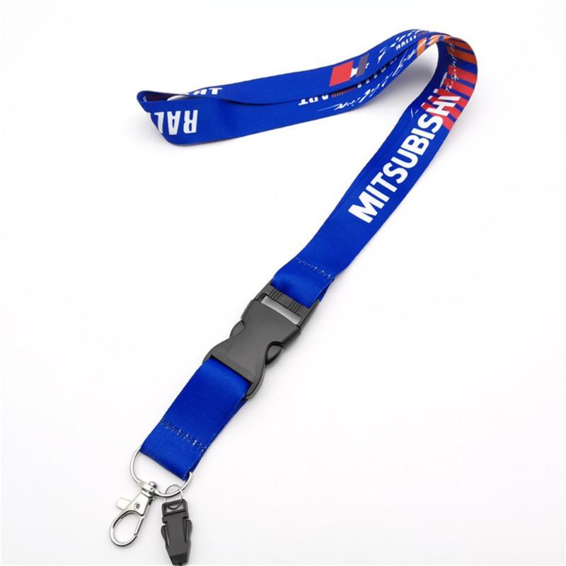 Product Introduction of JDM Style For Mitsubishi Lanyard Mobile ID Card Hanging Strap Car logo Keychains & Lanyard 14