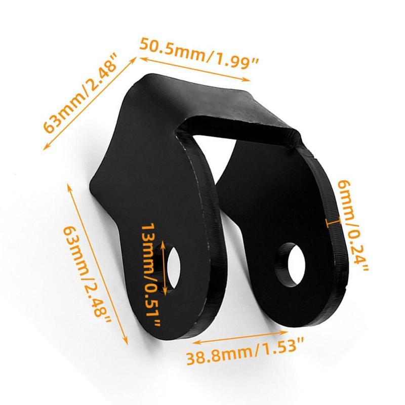 Product Introduction of Bent Axle Shock Bracket R1180 Bracket Axle Tube Shock Absorber Bracket Weld on Shock Mounting Bracket Car Accessories 0