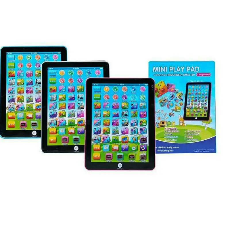 Mainan Edukasi Ipad Mini PlayPad Onlyy Bahasa Inggris 2