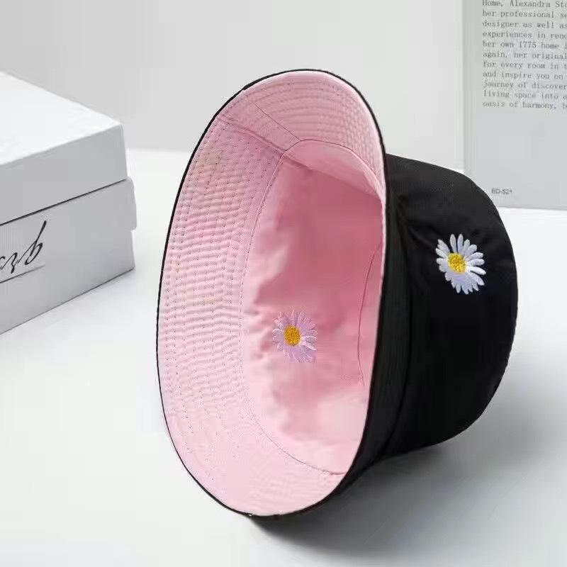 Product Introduction of Mũ Ngư Dân, Phong Cách Mới, Hai Mặt, Màu Trơn Thích Hợp Cho Nam Và Nữ, Mũ Chống Nắng Mùa Hè, Mũ Chống Nắng Thêu Học Sinh, Cho Cả Nam Và Nữ 7