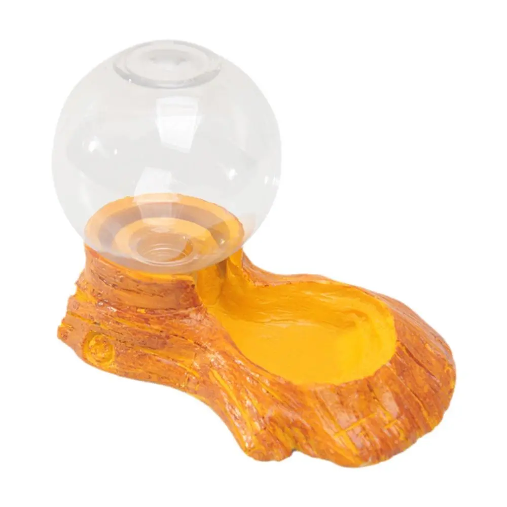Reptile Water Dispenser Feeding Dish Tank Accessory 230ml Turtle Water Bowl for Tortoises Chameleon Snake Frogs Bearded Dragons