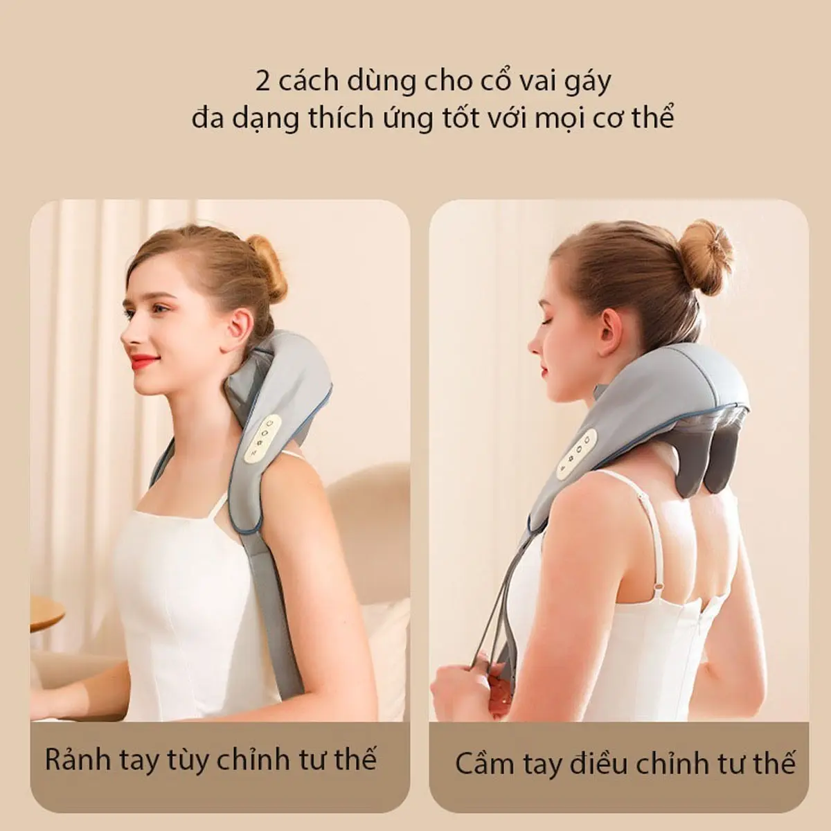 Máy Massage Cổ Vai Gáy 6D ,Cho Văn Phòg-Người Cao Tuổi