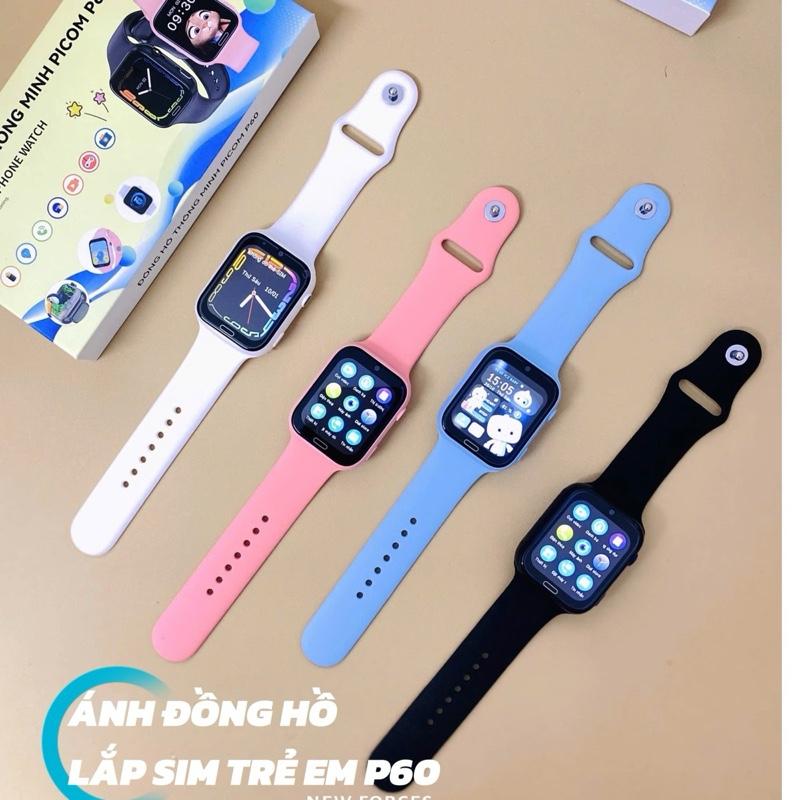 [Lắp sim trẻ em-AH06 plus] Mẫu Mới 2025 Size 38 Đồng hồ trẻ em Lắp Sim Nghe Gọi - Định Vị Cảnh Báo Nguy Hiểm, Có Tiếng Việt, dành cho bé