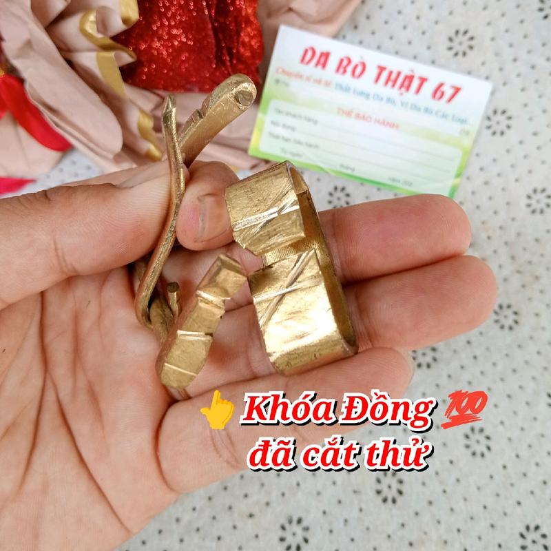 Thắt lưng Da Bò thật 1 lớp khóa Đồng { 013 } Giá Tốt ( T.ặng đinh đục lổ ) Nam 2