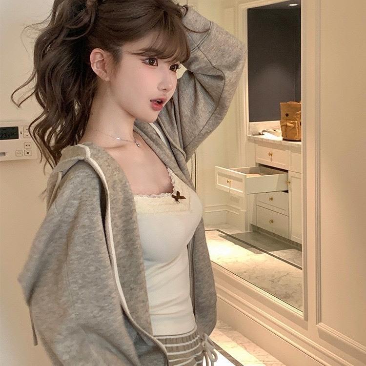 Áo 2 Dây Nữ Có Mút Ngực Đính Nơ Ren Form Ôm Nhiều Màu MA877 croptop quần áo  thun  body  nữ áo  boho  chic 3