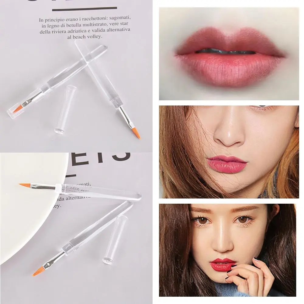 Beauty Makeup Tool Portable Applicator Lip Brushes Lipstick  Flexible