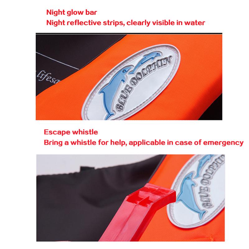 Product Introduction of Neoprene Life Vest Water Sports Fishing Kayaking Boating Swimming Surf Drifting Life Jacket Rescue Safety Vest S-XXL Size 15