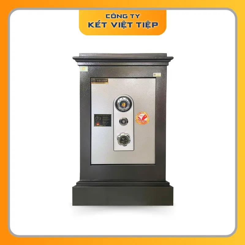 Két Sắt Việt Tiệp KR76 Cơ Chống Cháy 1570ºC Bảo Hành 5 Năm 3