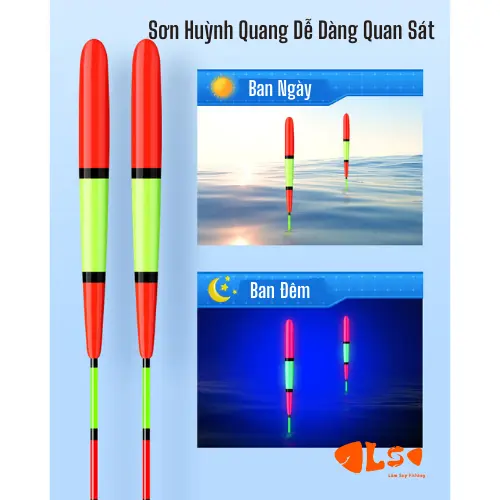 Phao Kim Long, Phao Câu Đài Nano Tăm To Dễ Quan Sát, Siêu Nhạy, Dẻo Dai, Chống Nổ Cực Tốt - Lâm Suy 4