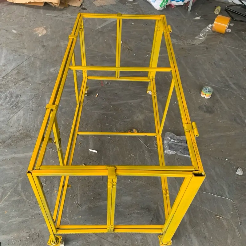 Khung lồng không lưới gập gọn,thiết kế thông minh