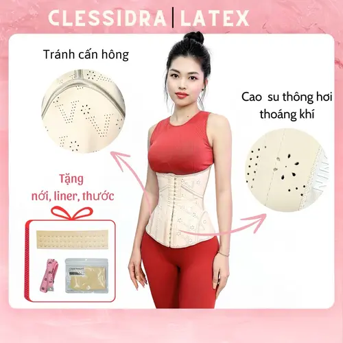Đai Latex Biến Nhiệt [ Tặng Thanh nới + Liner ] Áo