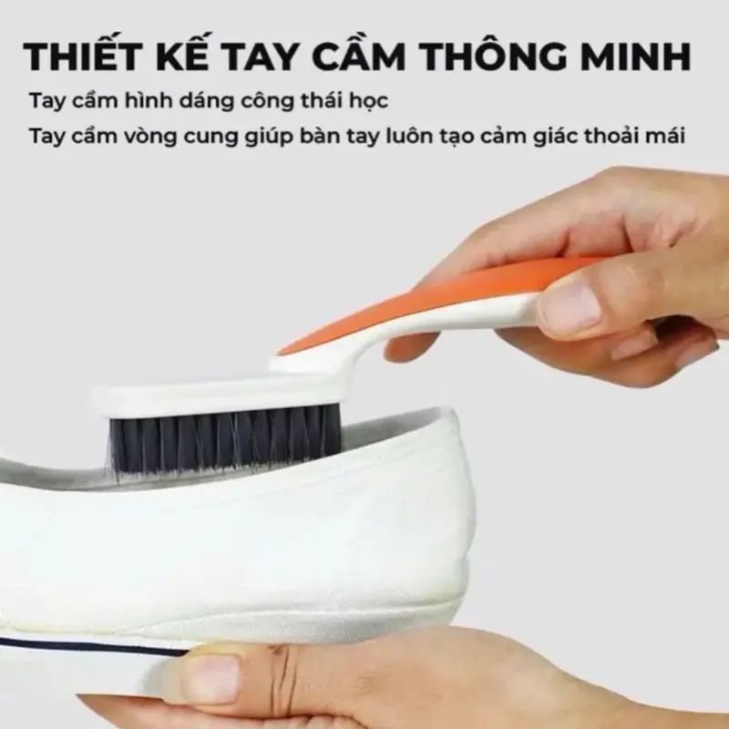 Bàn Chải Đa Năng Đánh Giày , Làm Sạch Quần Áo 5