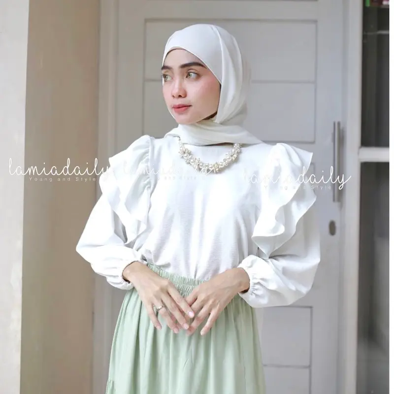 LAMIADAILY Eliza Blouse Polos 2