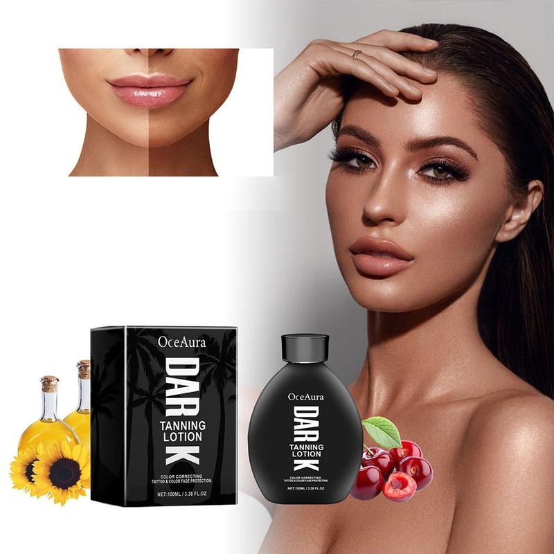 Product Introduction of Tanning Cream Original Summer Beach Bronzer Sunless Sunburn Repair Sunbeds Outdoor Nourish Dark Quickly Self Tanner Lotion 100ml 26