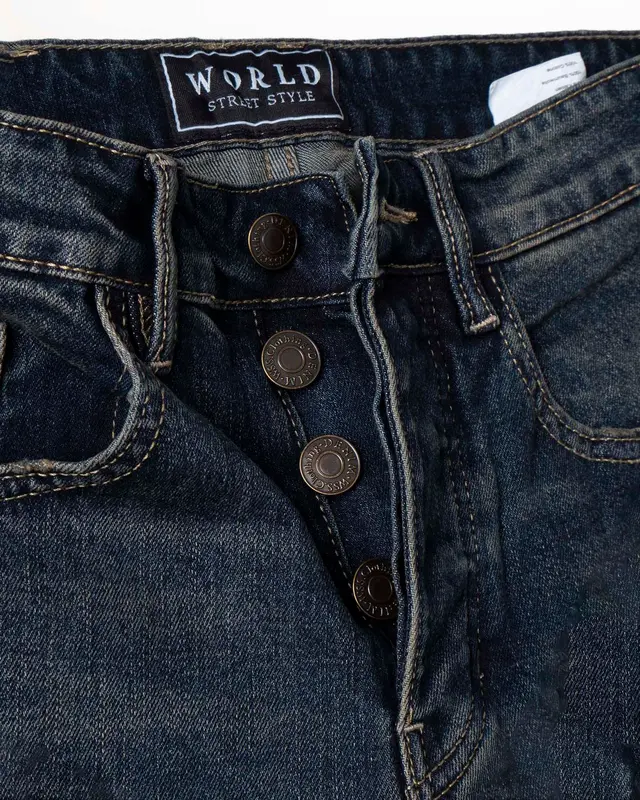 Quần Skinny Jeans Nam Nhập khẩu cao cấp | Dirty Blue Skinny Jeans Menswear Jeans 3