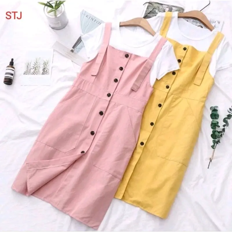 OVERAL JESLIN NO INER(INER DIJUAL TERPISAH/OVERAL JESLIN POLOS BAHAN TWISCONE Katun 1