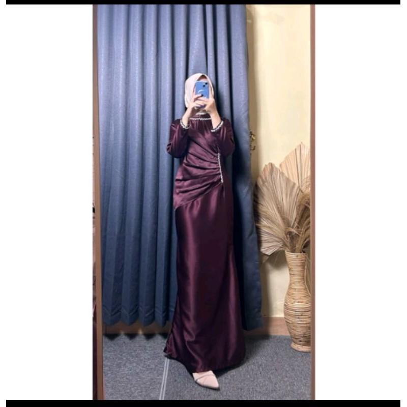 DRESS PESTA - DRESS WISUDA - GAUN PESTA - GAUN KONDANGAN - GAUN MUSLIMAH - DRESS PAYET - DRESS BUSUI - DRESS BUMIL Cantik 2