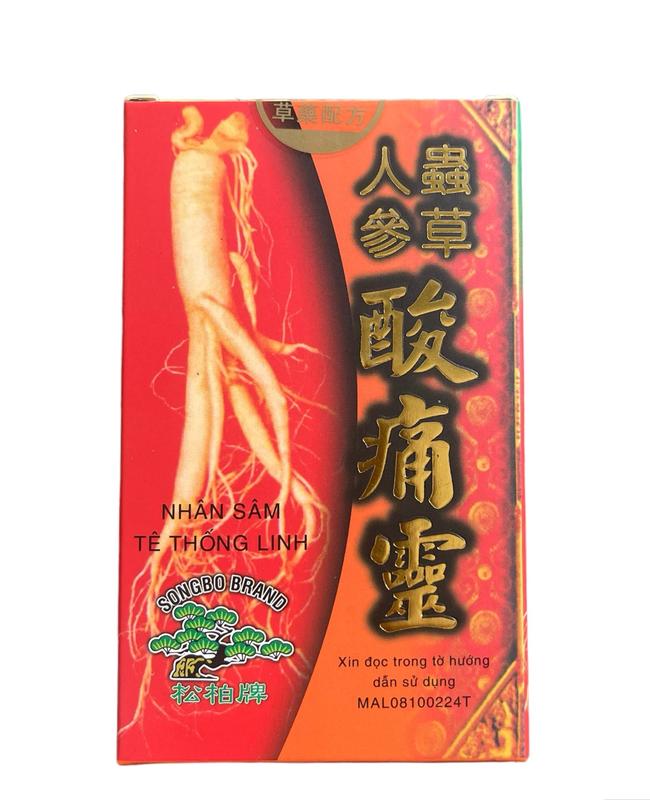  Nhân sâm tê thống linh Malaysia-Hỗ trợ xương khớp H 20v 