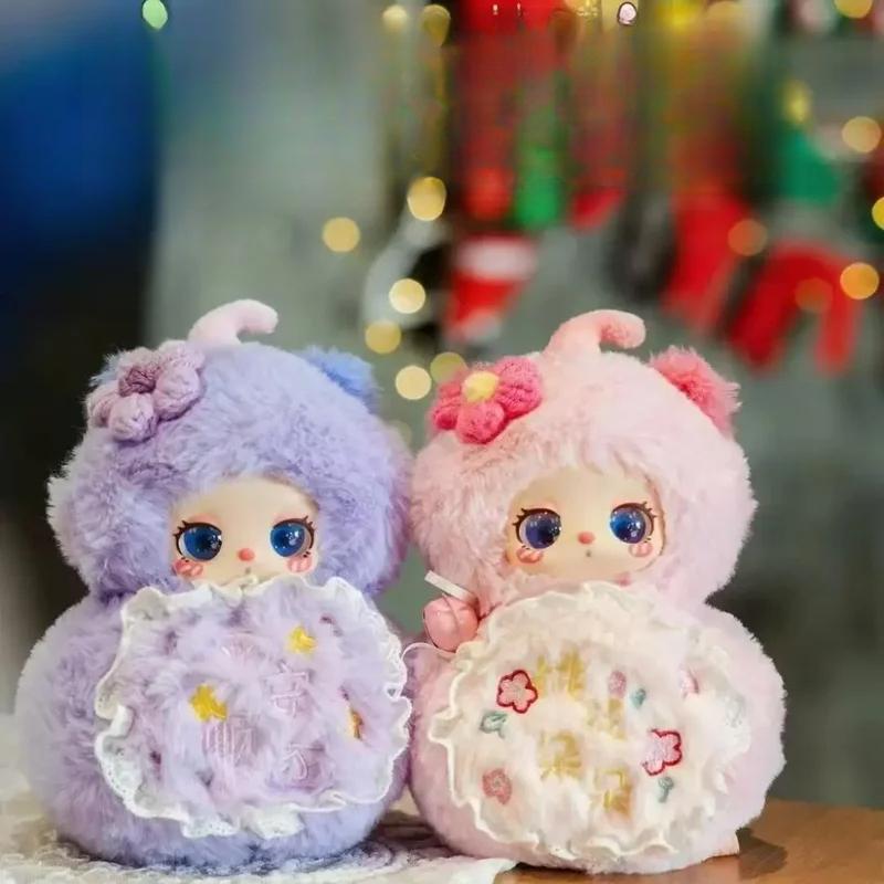 Hộp Búp Bê Nhồi Bông Chủ Đề Dream Fulu May Mắn Liila, Thật, Ba Búp Bê Mới Fu Lu, Đồ Chơi Hợp Xu hướng Dễ Thương, Đồ Trang Trí, Quà Sinh Nhật, Thích Hợp Cho Bé 2