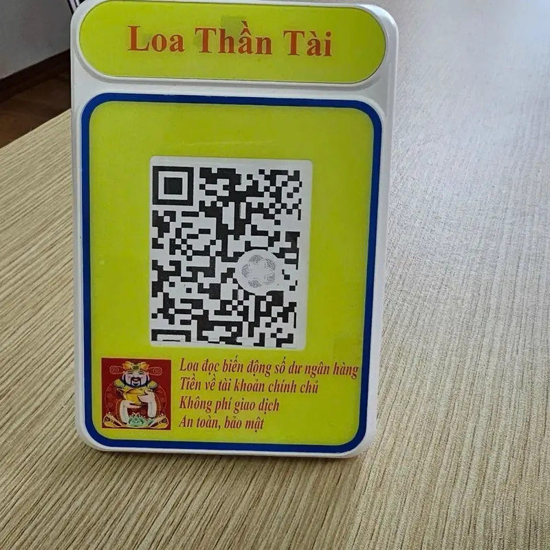 Loa thần tài wifi loa đọc số tiền chuyển khoản