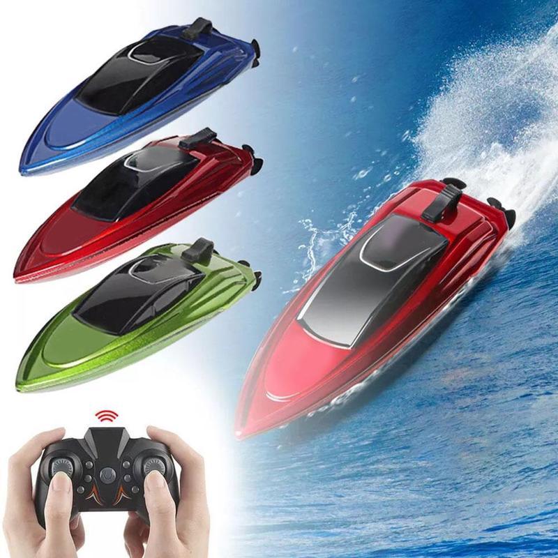 Product Introduction of Remote Control Ship Rc Boat Pool Toy LED Light Waterproof Control High Control Boat Speed Party A8A2 31