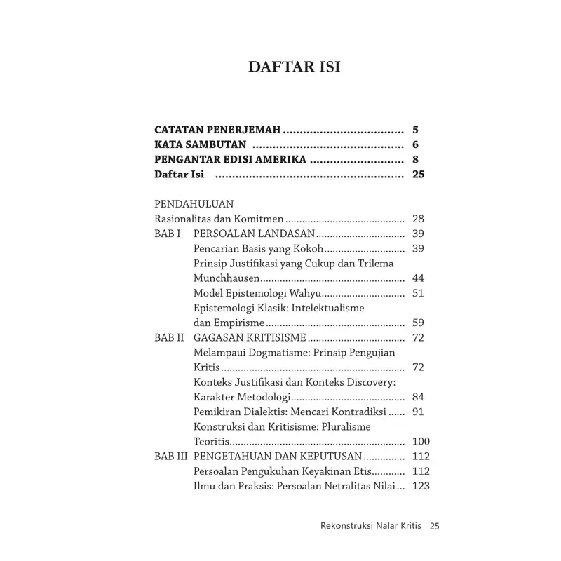 Buku Rekonstruksi Nalar Kritis Metode Berpikir Kritis - Hans Albert - IRCiSoD 3